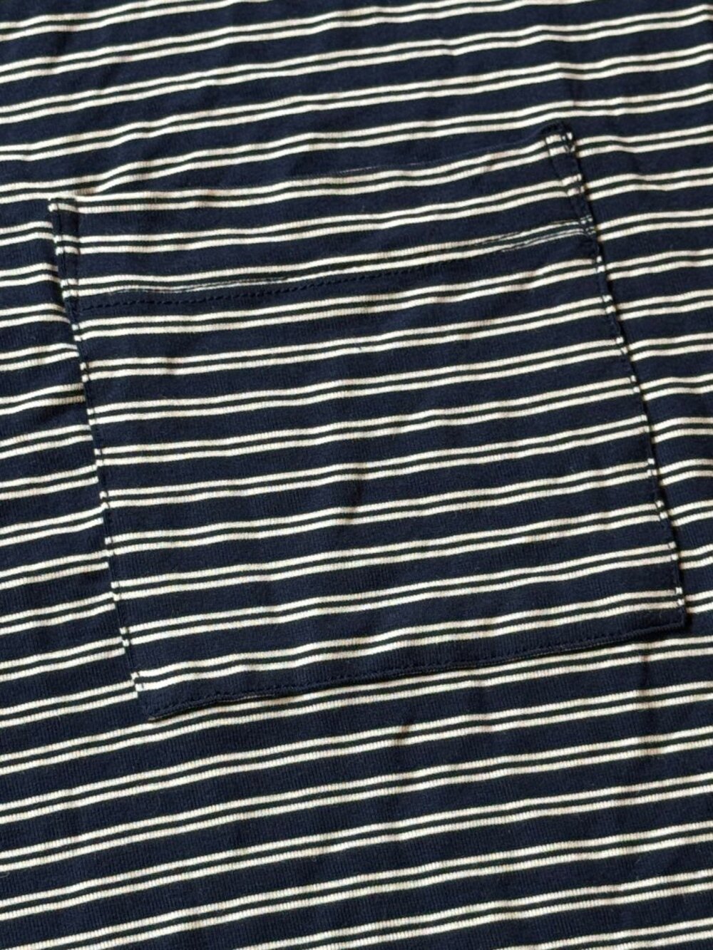 NWT Soma Cool Nights Short Sleeve Modern Nightshirt Navy Stripe Size M - Picture 3 of 9